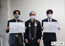 （左）進士さん、（右）下岸さん